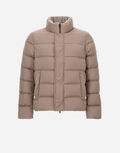 BOMBER JACKET IN ARENDELLE AND FAUX FUR Herno product thumbnail image view 1