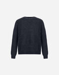 Herno SWEATER IN COB STITCH ALPACA WOOL Navy Blue MG000193U703129200