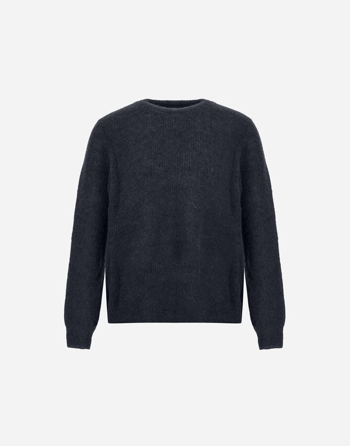 SWEATER IN COB STITCH ALPACA WOOL Herno Herno SWEATER IN COB STITCH ALPACA WOOL Navy Blue MG000193U703129200