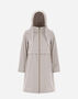 Herno NEW TECHNO TAFFETA LONG PARKA Pearl Grey GC000408D124839402