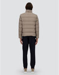 BOMBER JACKET IN ARENDELLE AND FAUX FUR Herno product thumbnail image view 7