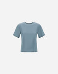 Herno RESORT T-SHIRT IN MERCERISED COTTON JERSEY Midnight Teal JG00047DR520589123