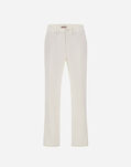 Herno RESORT COTTON FEEL TROUSERS Natural PT00046DR125311100