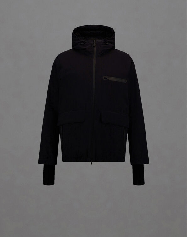 Herno LAMINAR SHORT PARKA IN 2L GORE-TEX&reg; Black PI00402UL111289300