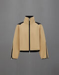 Herno LAMINAR POLAR FLEECE AND EXTRA LIGHT STRETCH PADDED SWEATSHIRT Camel JC00025DL500822154