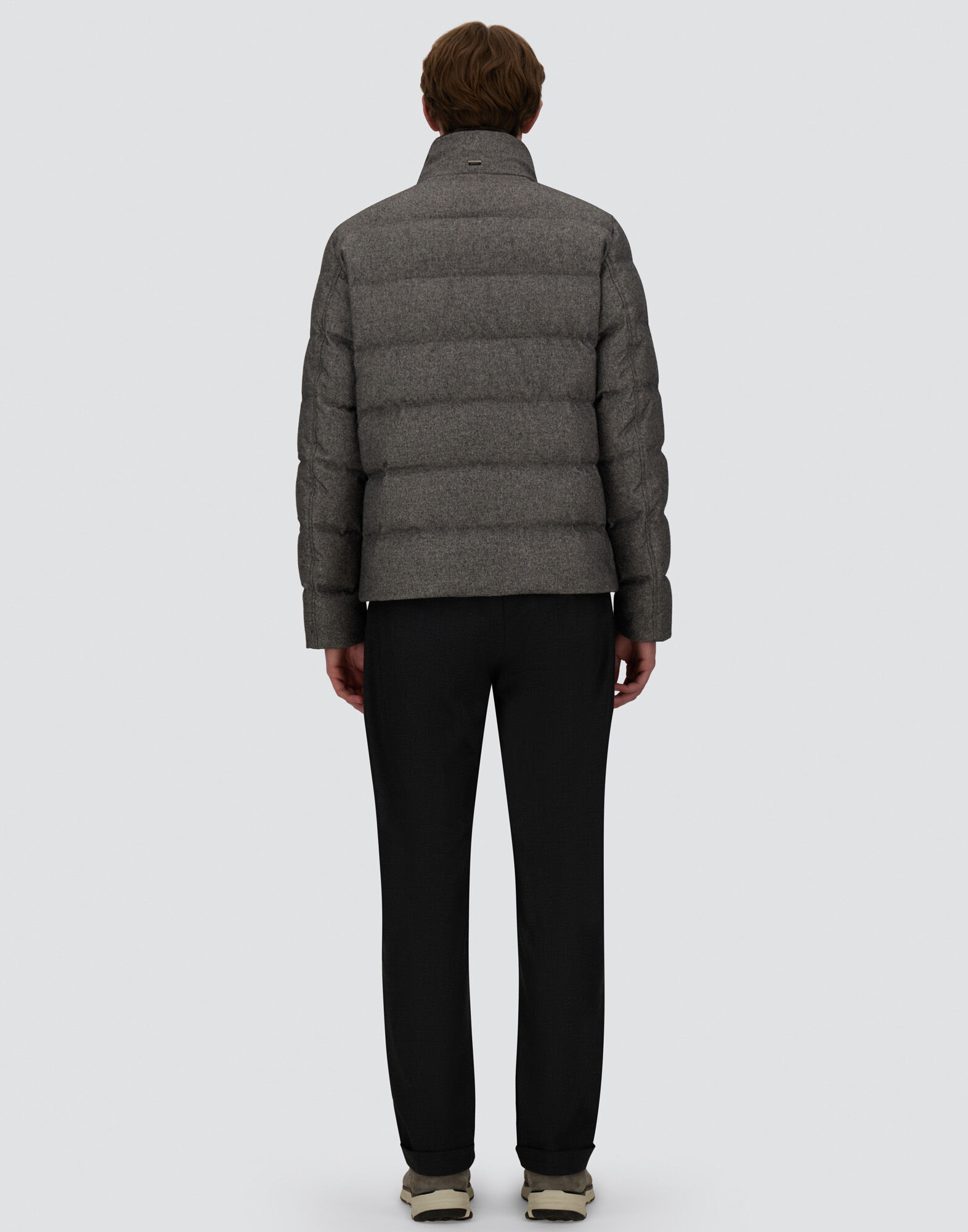 HERNO ダウングース 袖カシミヤ シルク ジャケット HERNO(ヘルノ)』のシルクカシミヤダウンコートが登場