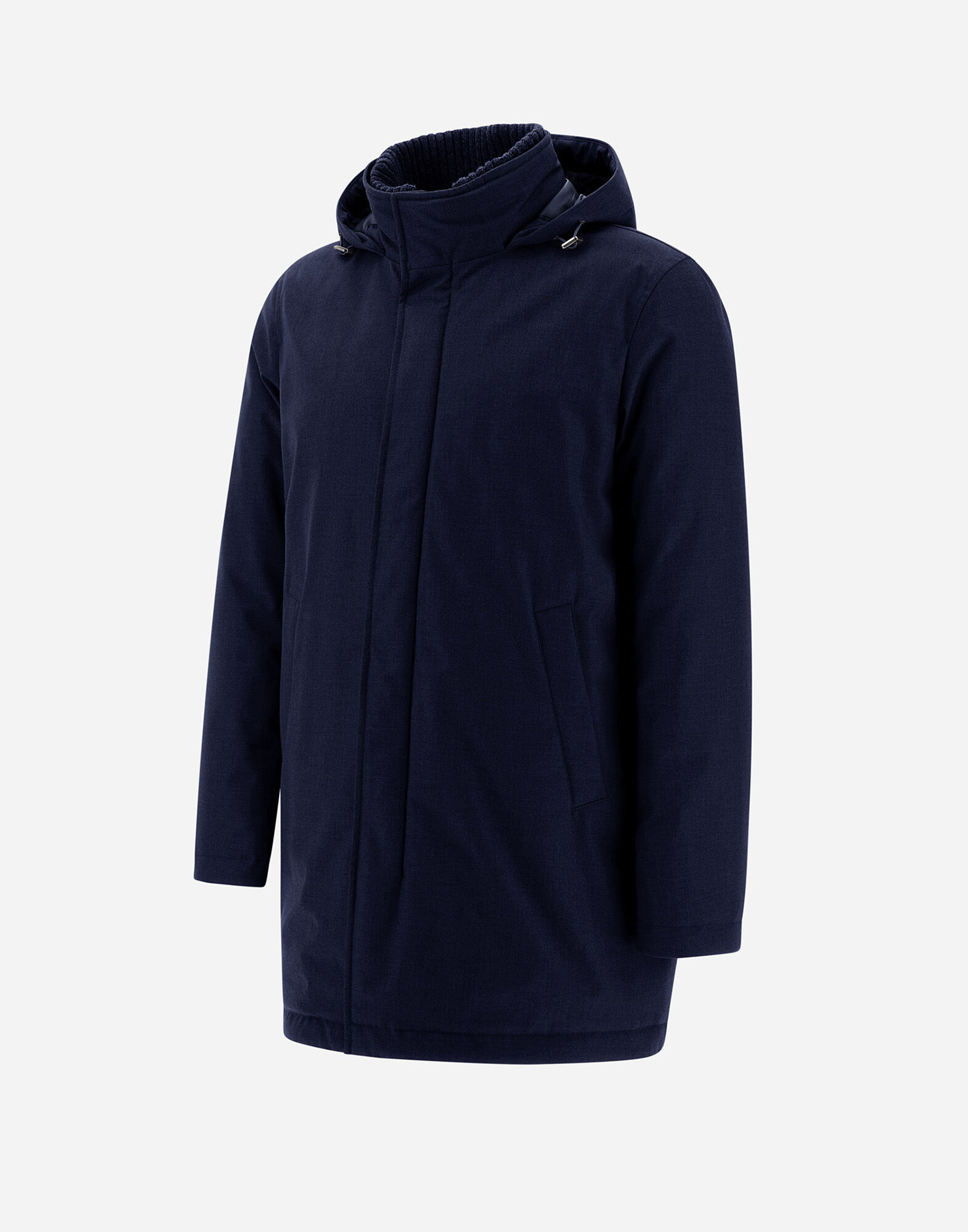 メンズ ニュービジネス コート ネイビーブルー | Herno® (ヘルノ)