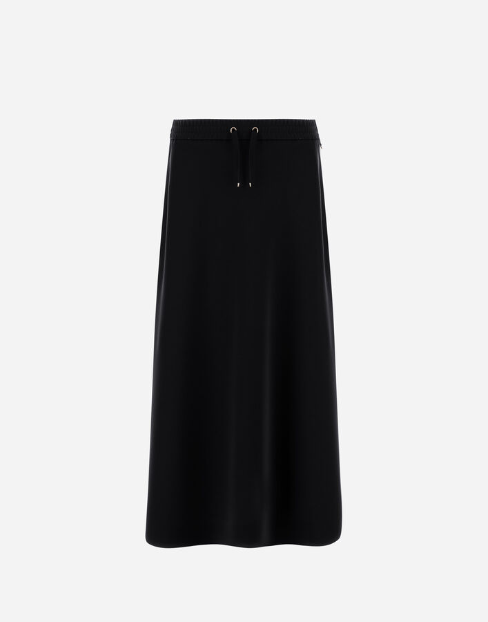 Herno SKIRT IN MATT CREPE SATIN Black GN000093D127559300