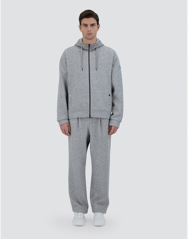 メンズ ストロングウールセーター＆ナイロンシャモニー スウェット  