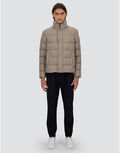 BOMBER JACKET IN ARENDELLE AND FAUX FUR Herno product thumbnail image view 5
