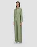 TROUSERS IN ICONIC PRINT SILK Herno product thumbnail image view 6