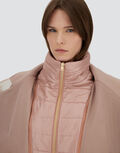 COAT IN VELOUR WOOL CLOTH AND NYLON ULTRALIGHT Herno product thumbnail image view 3