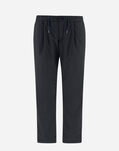 Herno NUAGE TROUSERS Navy Blue PT000025U192889200