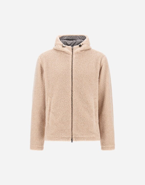 Herno RESORT CASHMERE TOUCH FLEECE JACKET Chantilly GI00105UR128951985