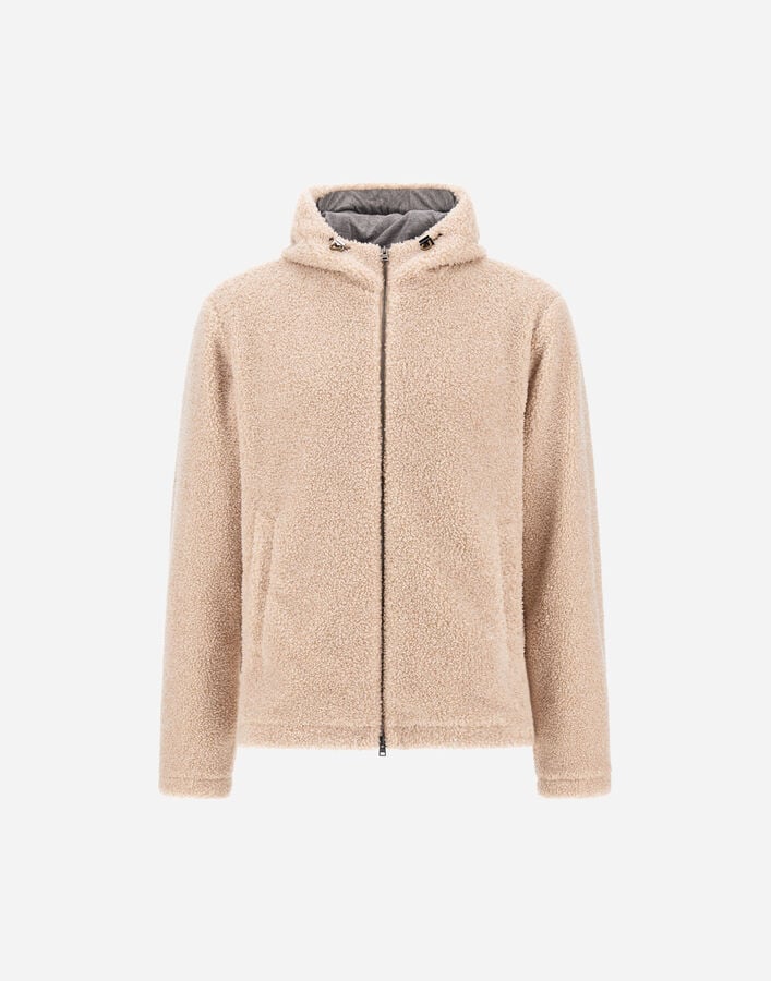 Herno RESORT CASHMERE TOUCH FLEECE JACKET Chantilly GI00105UR128951985