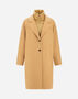Herno COAT IN VELOUR WOOL CLOTH AND NYLON ULTRALIGHT Light Camel CA000594D334772113