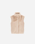 Herno RESORT VEST IN FAUX MINK FUR Chantilly GC00071DR126241985
