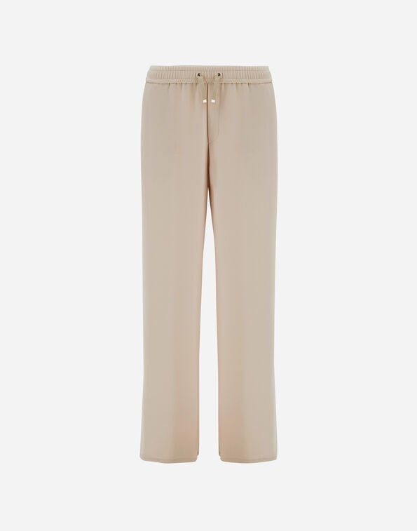 Herno TROUSERS IN MATT CREPE SATIN Chantilly PT000176D127551985