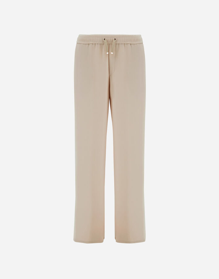 Herno TROUSERS IN MATT CREPE SATIN Chantilly PT000176D127551985