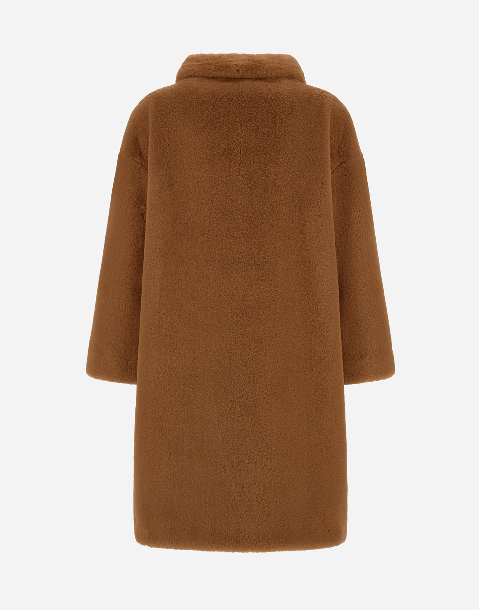レディース ソフトオルタナティブファー コート キャメル | Herno