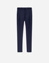 Herno RESORT TROUSERS IN NEW LINEN Blue/White PT00042UR17105Z9210