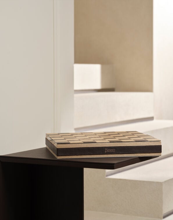 Herno HERNO HABITA TABLETOP CHESSBOARD Sand TABLEDAMALEGNO012000
