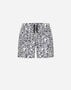 Herno RESORT NYLON SEASONAL PRINT SWIM SHORTS Teal/White CST0003UR12743P9110