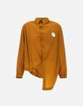 Herno GLOBE SHIRT IN ECO COTTON FEEL Gold CM000003X12667S8110