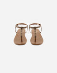 Herno SANDALS IN MONOGRAM Camel SH000023D12605W2150