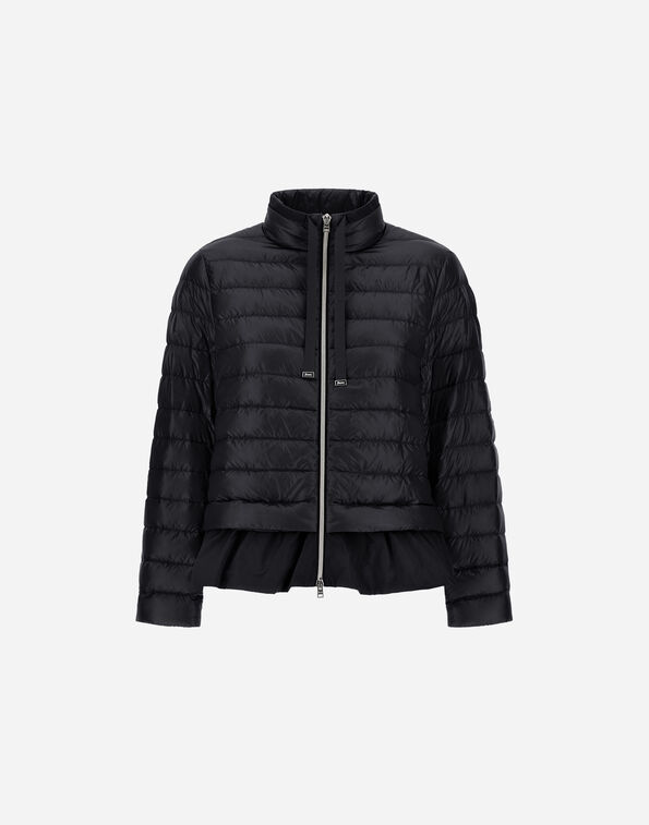 Herno JACKET IN NYLON ULTRALIGHT AND NEW TECHNO TAFFETA Black PI002189D12017Z9300