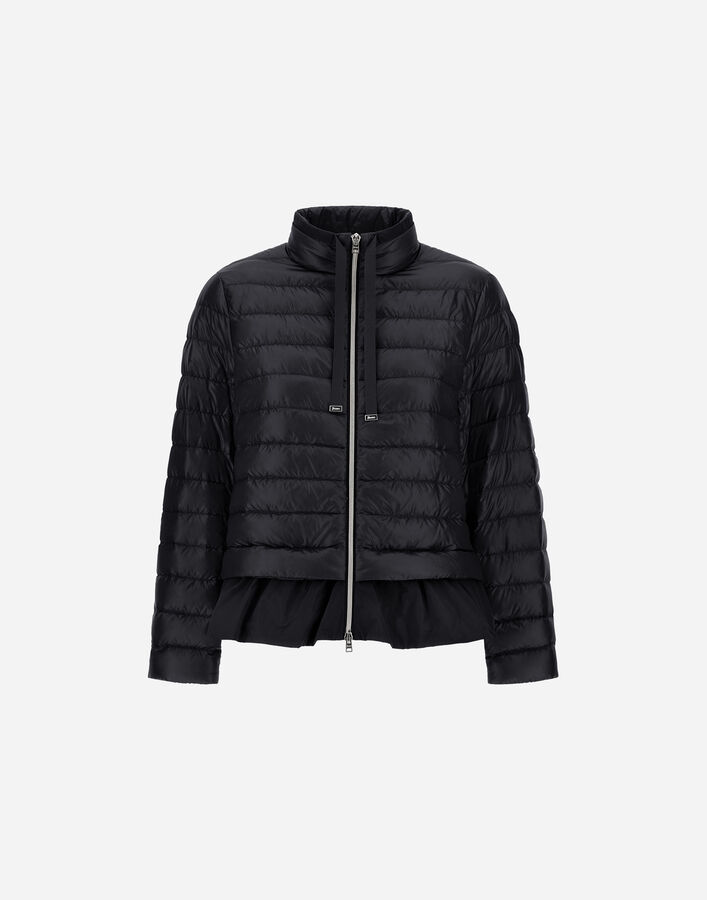 Herno JACKET IN NYLON ULTRALIGHT AND NEW TECHNO TAFFETA Black PI002189D12017Z9300