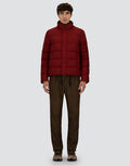 BOMBER JACKET IN ARENDELLE AND FAUX FUR Herno product thumbnail image view 4
