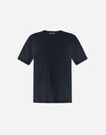 Herno RESORT T-SHIRT IN BASIC COTTON & LIGHT STRETCH NYLON Navy Blue JG00031UR520529200