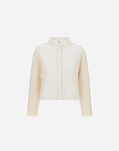Herno RESORT WOOL AND LIGHT STRETCH NYLON JACKET Cream MC00044DR701001010