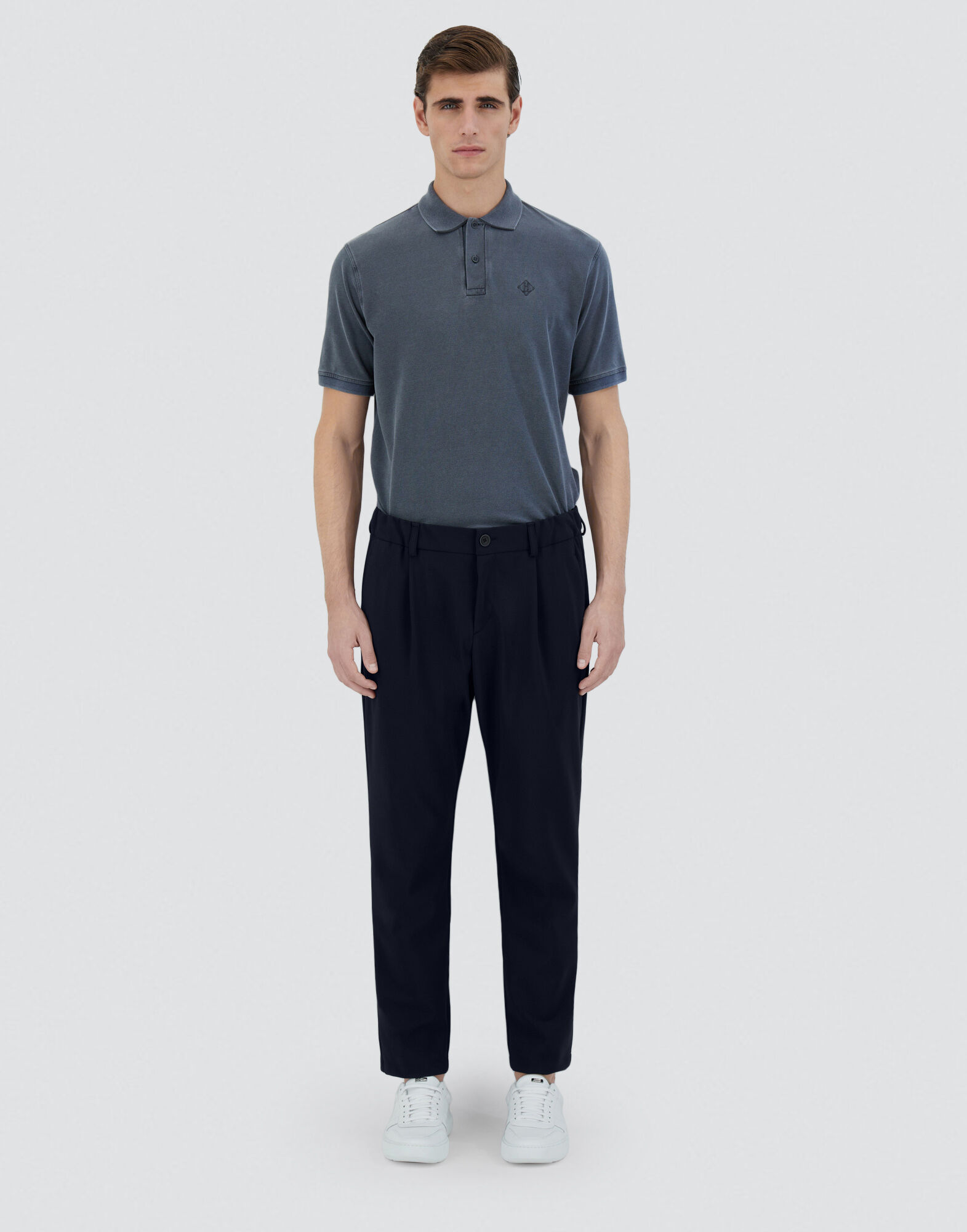 メンズ ライト スキューバ パンツ ネイビーブルー | Herno® (ヘルノ)