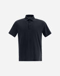 Herno JERSEY CREPE POLO SHIRT Blu Navy JPL00115U520059200