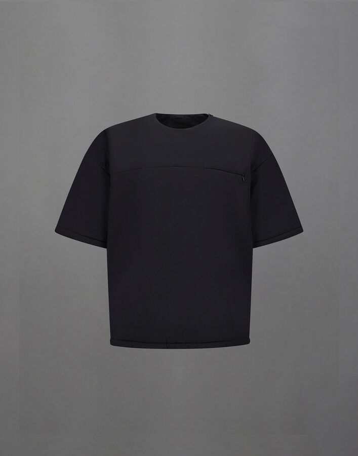 Herno LAMINAR EXTRA LIGHT STRETCH PADDED T-SHIRT Black GI00185UL12832S9300