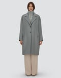 COAT IN VELOUR WOOL CLOTH AND NYLON ULTRALIGHT Herno product thumbnail image view 4