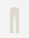 Herno RESORT COTTON FEEL TROUSERS Natural PT00046DR125311100