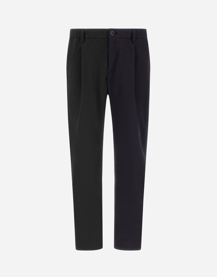 Herno Bicolor Acetate Casual Pants