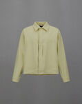 Herno LAMINAR SHACKET IN DIAGONAL-TECH COTTON Cream GI00168UL13242S1115