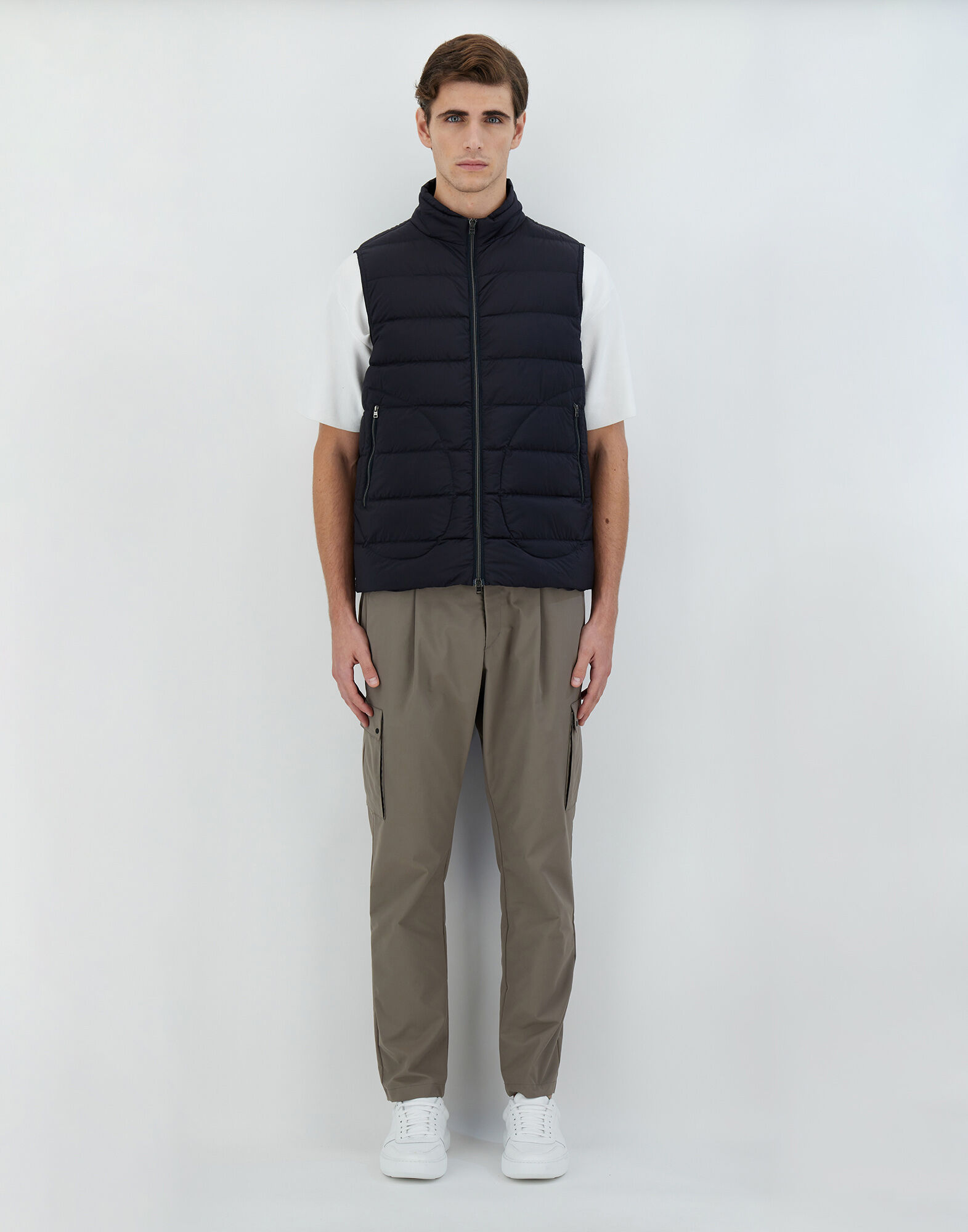 HERUNO 紺色　40 メンズ ベスト ネイビーブルー | Herno® (ヘルノ)