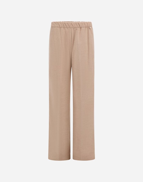 Herno RESORT TROUSERS IN CASHMERE-FEEL FLANNEL Chantilly PT00058DR129341985