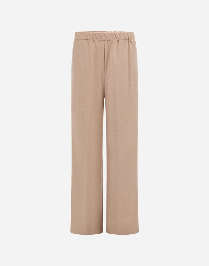 Herno RESORT TROUSERS IN CASHMERE-FEEL FLANNEL Chantilly PT00058DR129341985