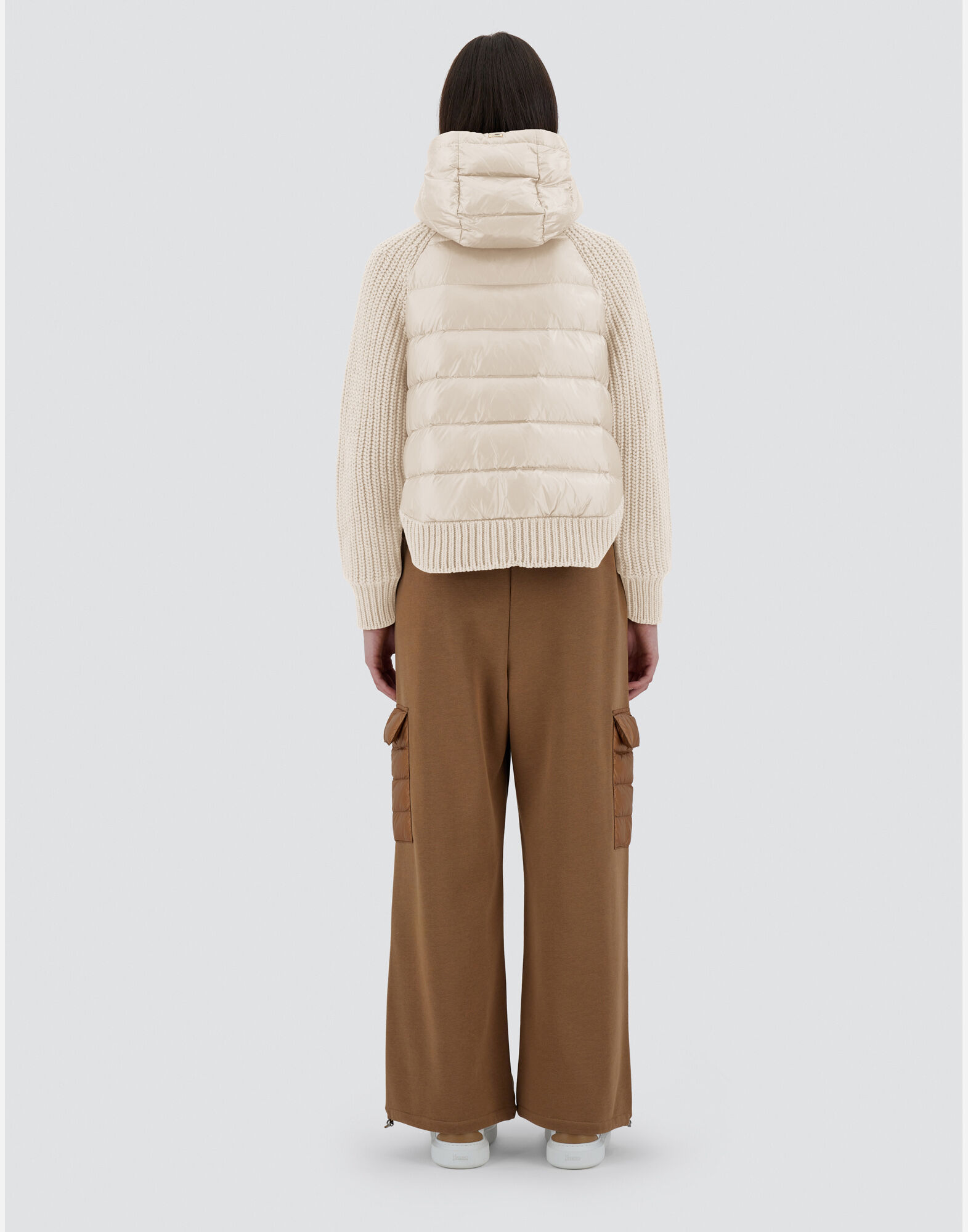 SWEATSHIRT IN INFINITY WOOL AND NYLON ULTRALIGHT in