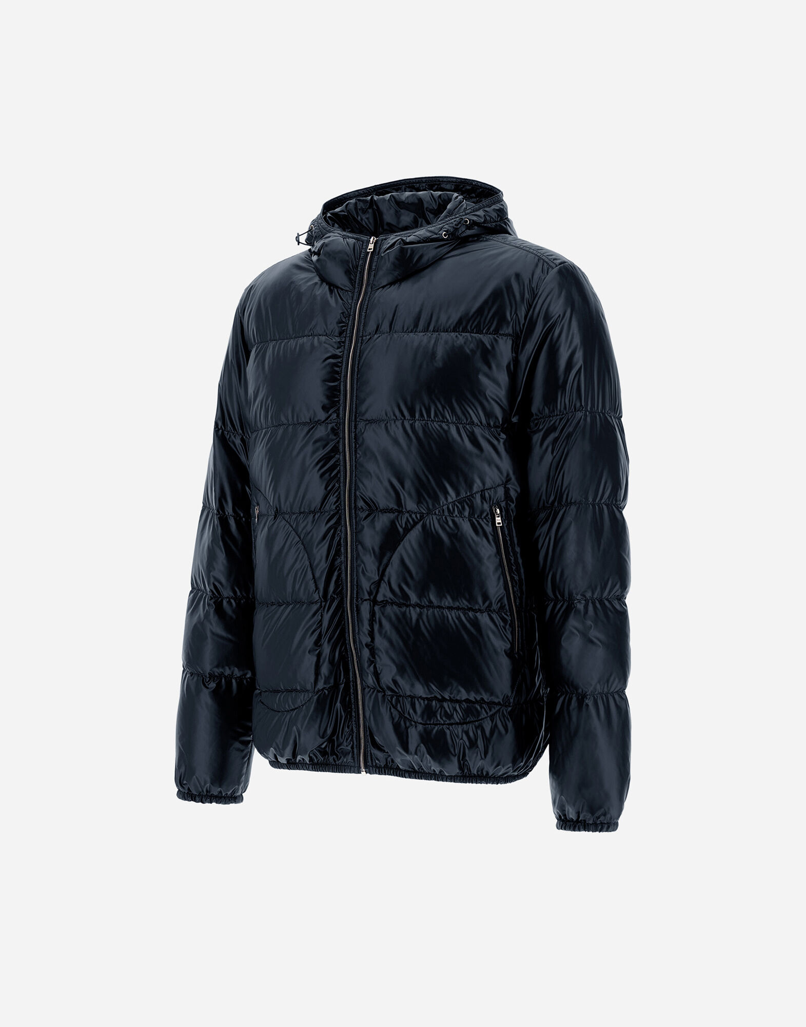 ヘルノ　ウルトラナイロンブルゾン【サイズ48】 メンズ ナイロンウルトラライト ボンバージャケット ネイビーブルー