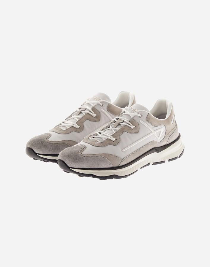 HERNO MAGGIORE TRAINERS IN SUEDE AND NYLON Herno Herno HERNO MAGGIORE TRAINERS IN SUEDE AND NYLON Ice SH000050U500021300
