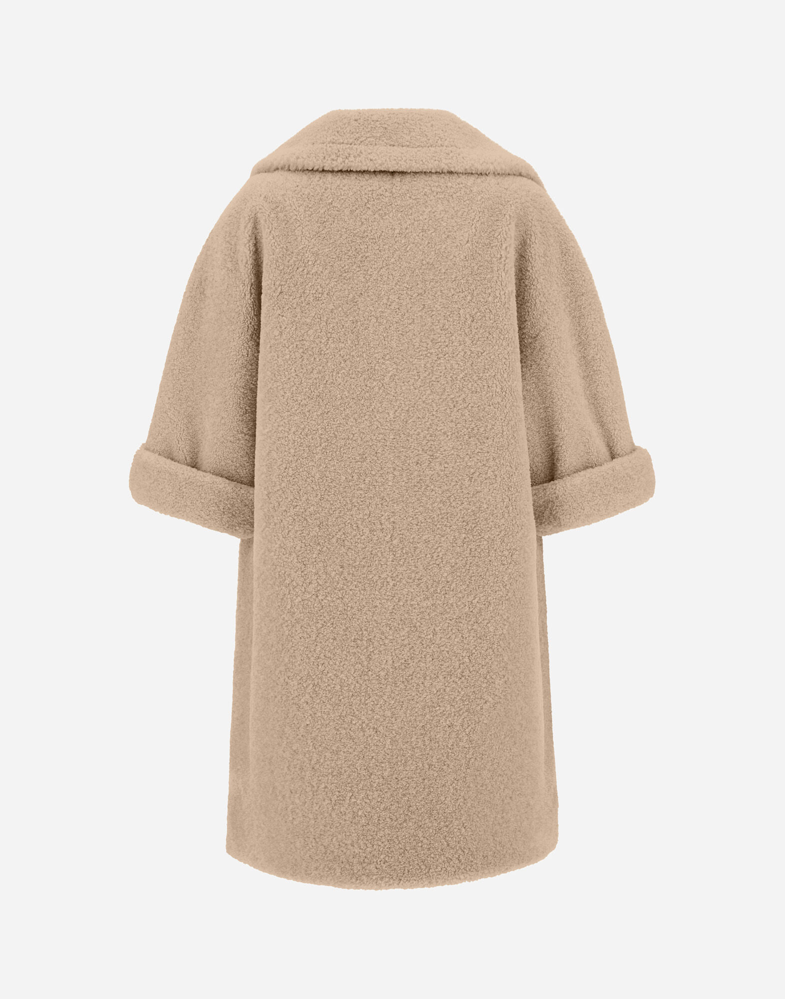 レディース メランジテディ ダブルブレストコート シャンティイ