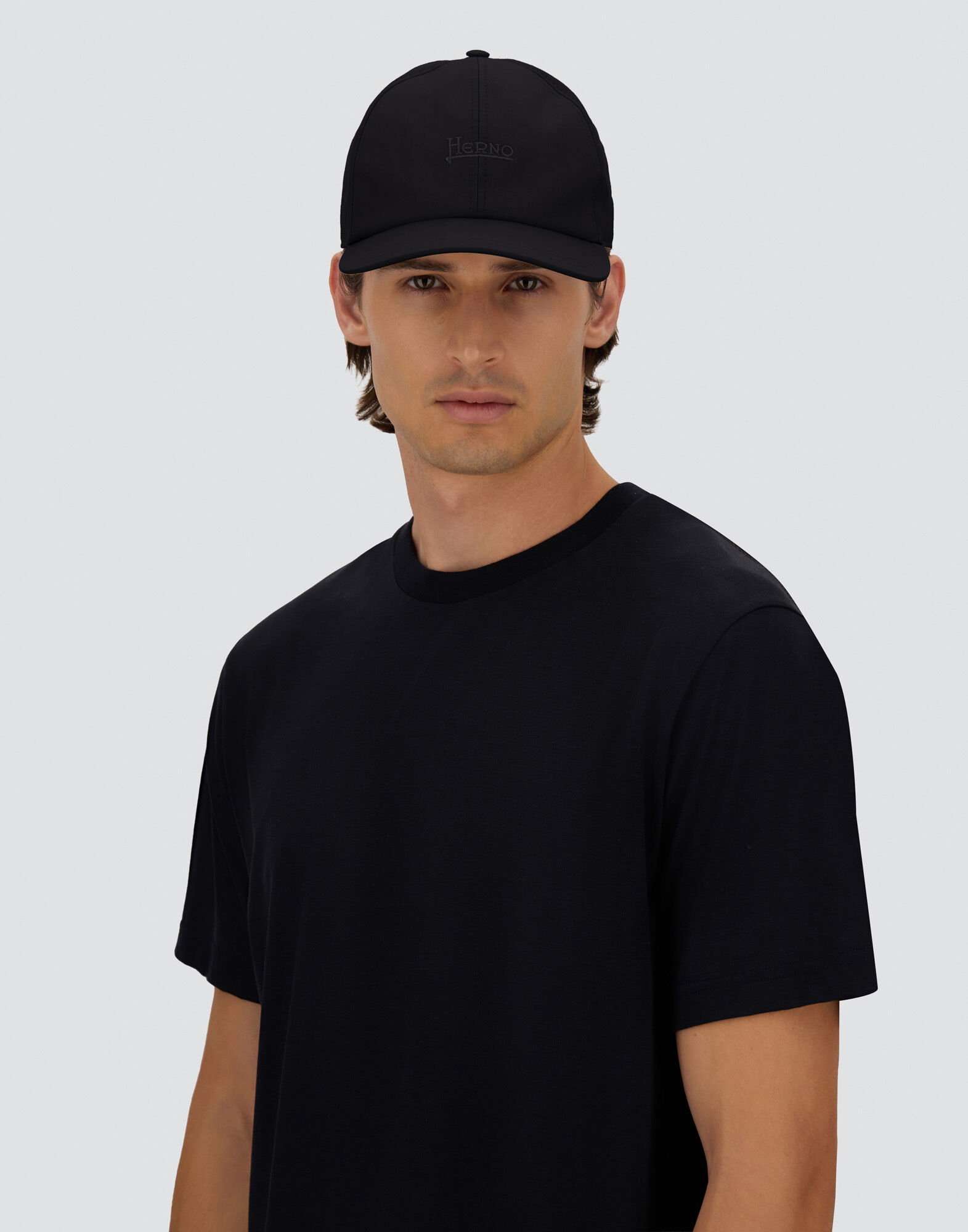メンズ ディーン キャップ ネイビーブルー | Herno® (ヘルノ)