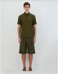 POLO SHIRT IN CREPE JERSEY Herno product thumbnail image view 5